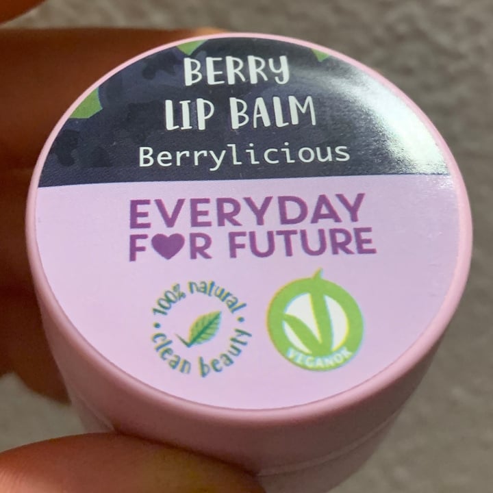 photo of Everyday for future Berry lip balm and scrub shared by @mgiallo on  24 May 2022 - review