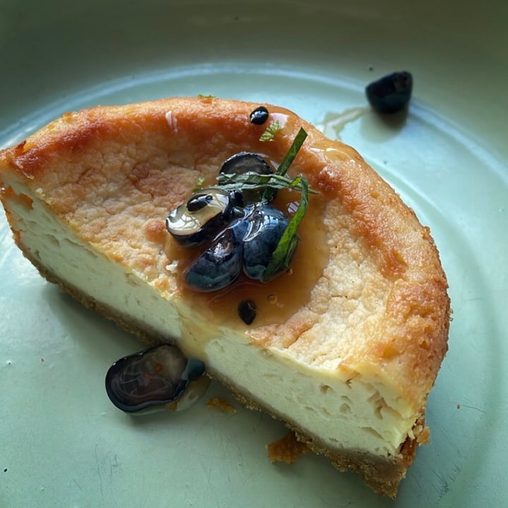 photo of Tamu By Jane Baked New York-Style Cheesecake shared by @capetownvegan on  20 Dec 2021 - review