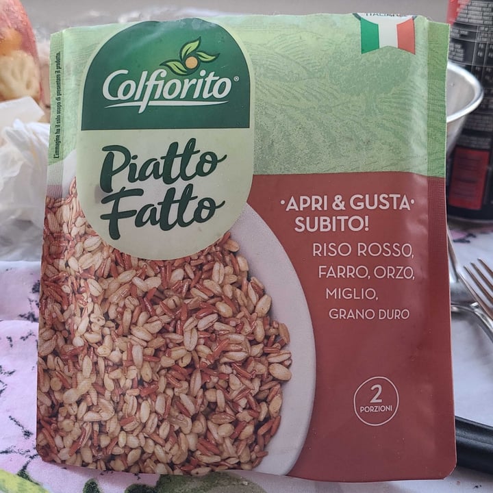 photo of Colfiorito Riso rosso, orzo, farro  miglio e grano duro shared by @zakalwe on  26 Jul 2022 - review