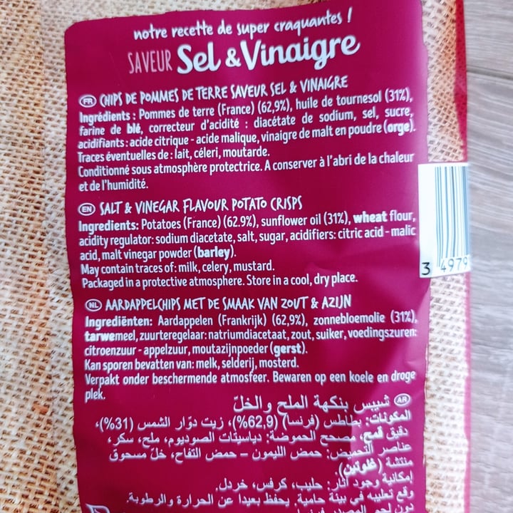photo of Brets (Le Chipsier Français) Chips saveur sel & vinaigre shared by @koyott on  18 Mar 2021 - review