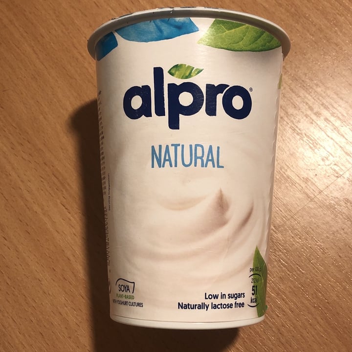 photo of Alpro Yogurt natural shared by @miraveg on  15 Dec 2021 - review