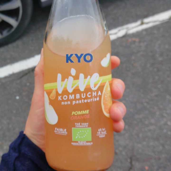 photo of Kyo Kombucha Vive Kombucha Non Pasteurisé Pomme Orange shared by @noafr on  30 Jul 2021 - review