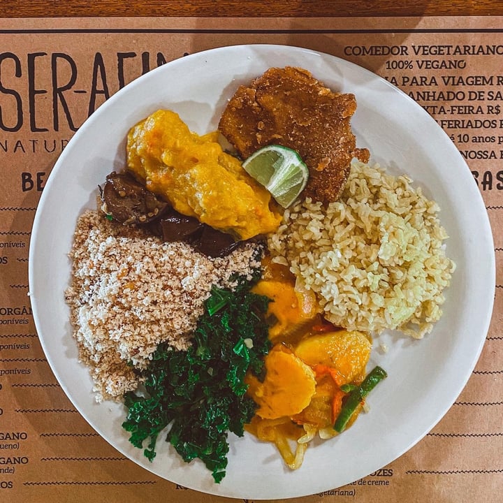 review photo of Ser-Afim Restaurante Vegetariano Prato Do Dia shared by @veggiegabis on 19 Nov 2021 - review