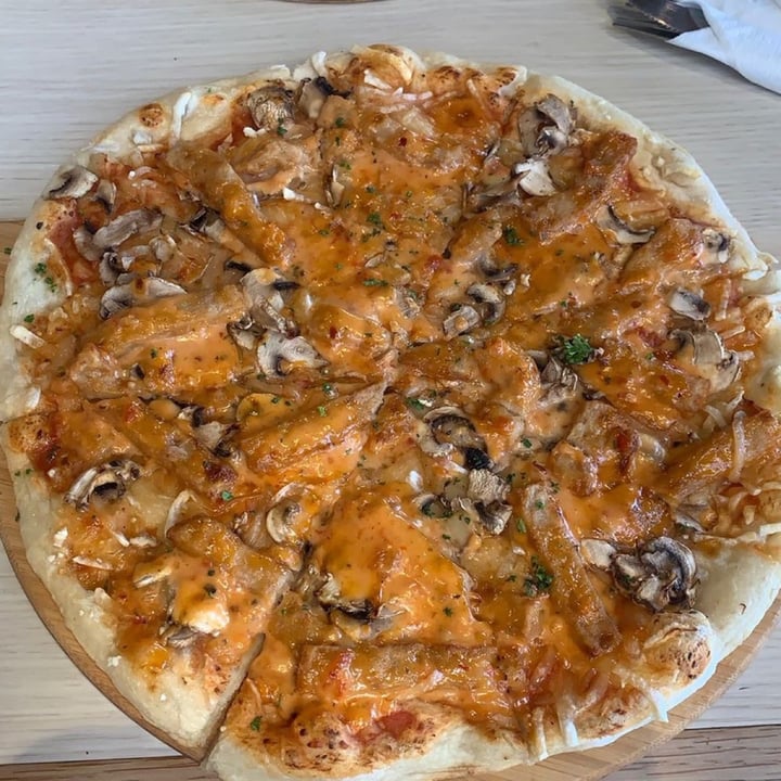 photo of Panarottis Village Mall Saucy Chicken & Mushroom shared by @vibrantvegan on  14 Sep 2021 - review