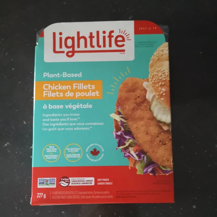 photo of Lightlife Chicken Fillets shared by @duddah69 on  07 Feb 2022 - review