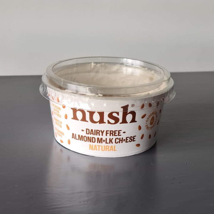 photo of Nush Almond Milk Cheese Natural shared by @theknackeredvegan on  01 Jul 2021 - review