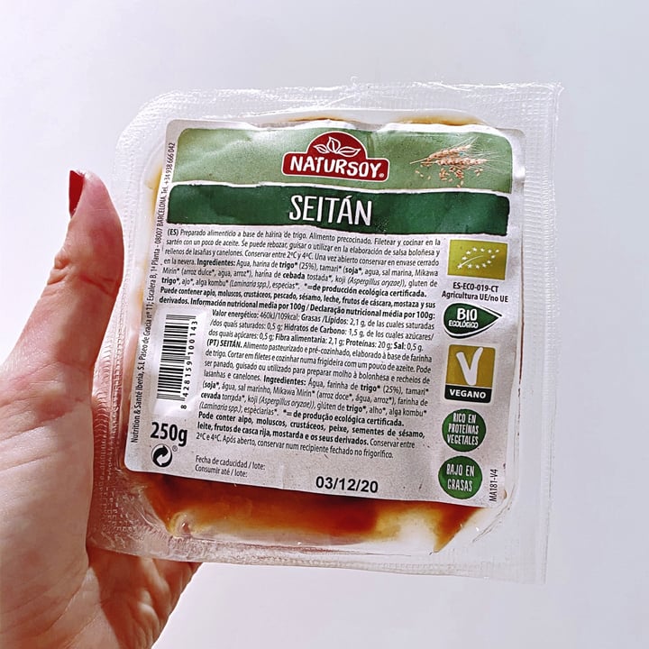 review photo of Natursoy Seitán shared by @alecomellas on 30 Oct 2020 - review