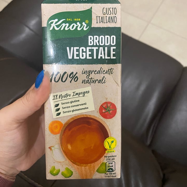 photo of Knorr Brodo vegetale shared by @cinziasocini on  31 Oct 2022 - review