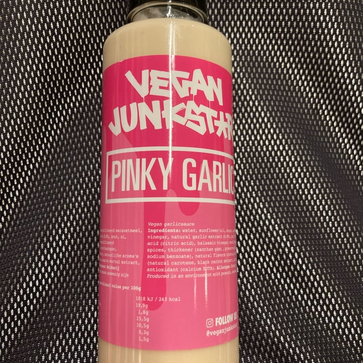 Vegan Junkstar Pinky Garlic Sauce Review abillion