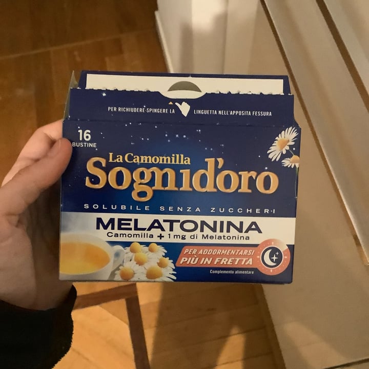 review photo of Bonomelli Camomilla solubile con melatonina shared by @bbveg on 19 Apr 2022 - review