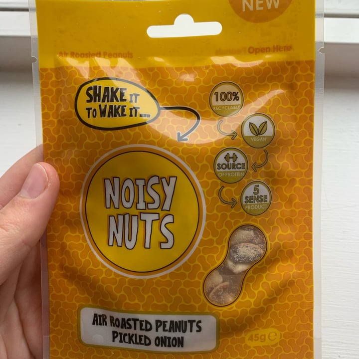 photo of noisy nuts air roasted pickled onion peanuts shared by @mmmmmmmmskinny on  12 Oct 2022 - review