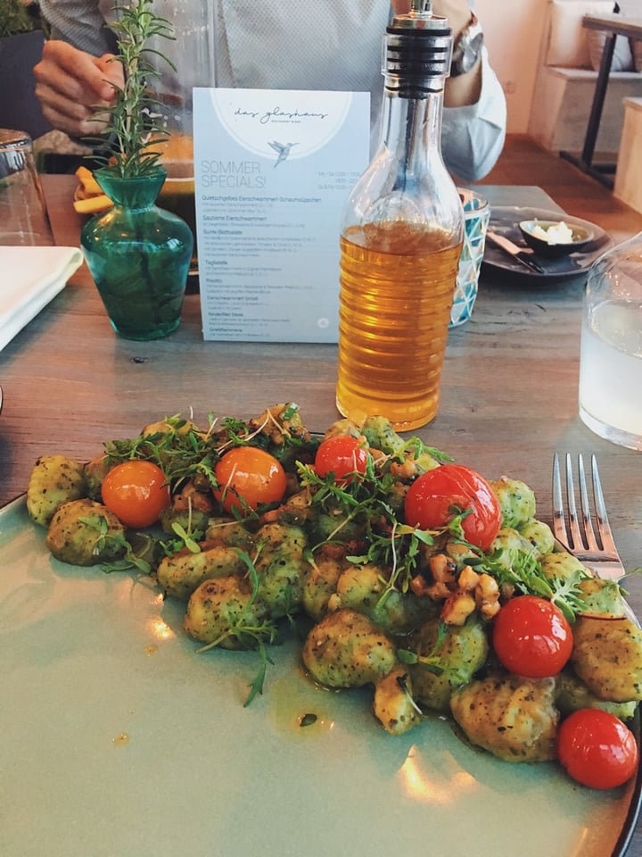 photo of DAS GLASHAUS - Restaurant & Bar Gnocchi with nuts and tomatoes shared by @janakup on  07 Mar 2020 - review