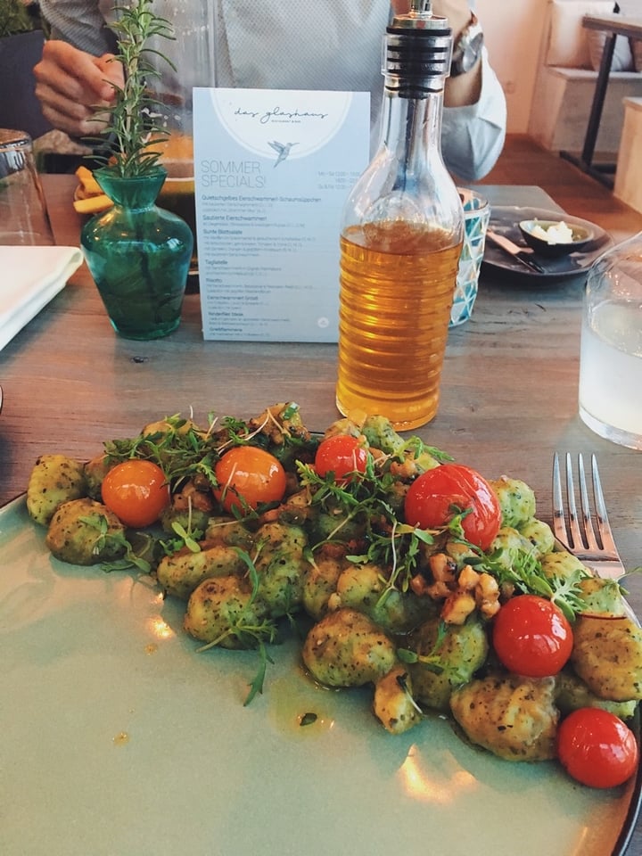 review photo of DAS GLASHAUS - Restaurant & Bar Gnocchi with nuts and tomatoes shared by @janakup on 07 Mar 2020 - review