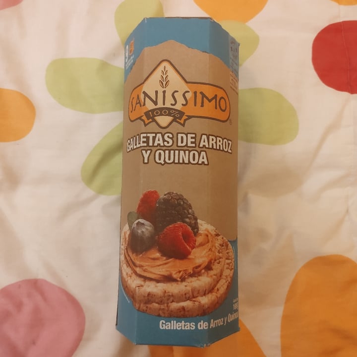 photo of Sanissimo Galletas De Arroz Y Quinoa shared by @lupita17 on  22 Sep 2022 - review