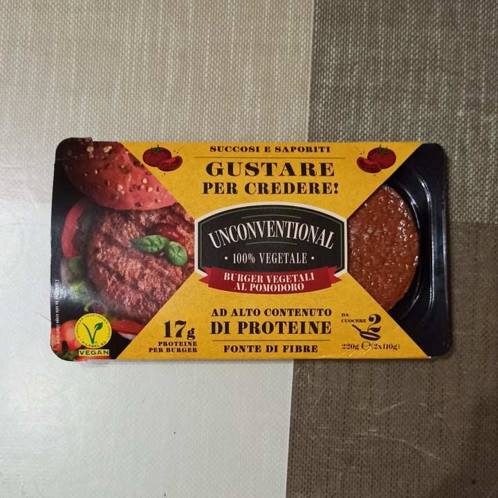 review photo of Unconventional Burger Vegetale Al Pomodoro - Tomato Burger shared by @yazminc on 16 May 2022 - review