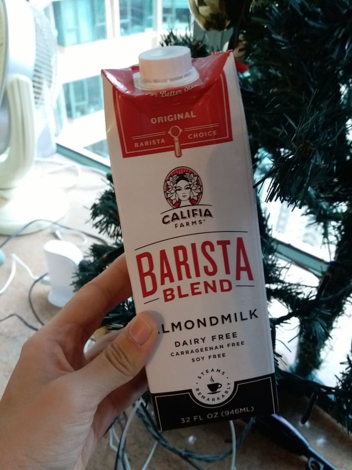 photo of Califia Farms Almondmilk Barista Blend Original shared by @moosewong on  06 Dec 2019 - review