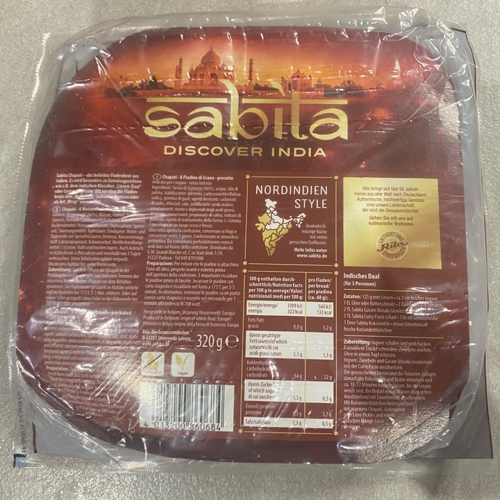 photo of Sabita Chapati shared by @chica86 on  02 Apr 2022 - review