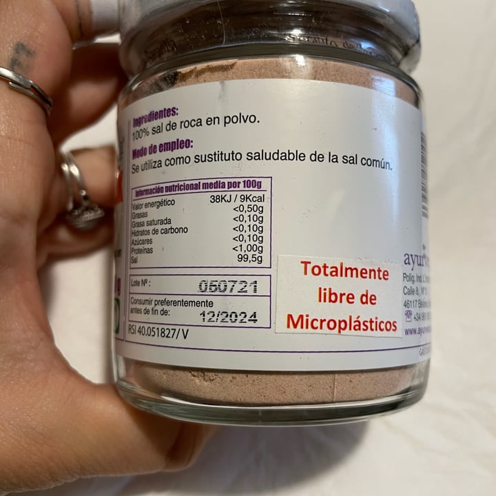 photo of Ayurveda Autentico Kala namak shared by @gaiabertonelli on  31 Jan 2022 - review