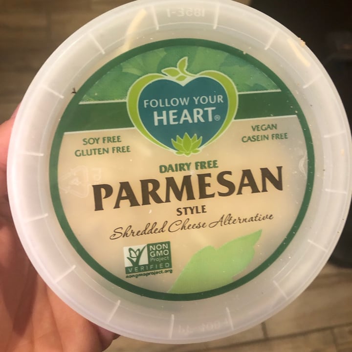 photo of Follow Your Heart Dairy-Free Parmesan Shredded shared by @maddycakkes on  15 Jun 2020 - review