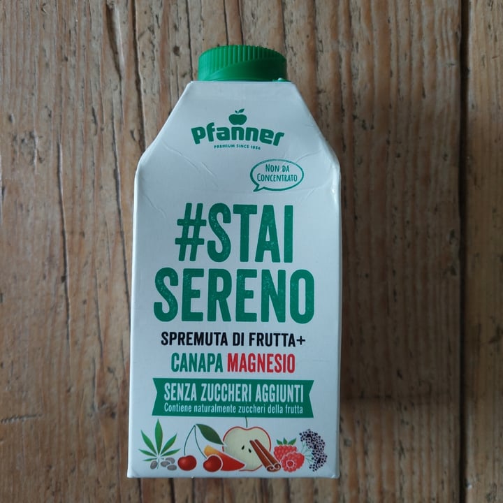 review photo of Pfanner #StaiSereno Spremuta di frutta + canapa cannella shared by @memma00 on 07 Apr 2022 - review
