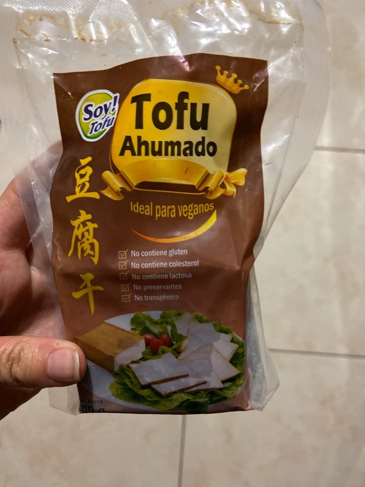 photo of Soy! Tofu Tofu Ahumado shared by @anahi99 on  24 Mar 2020 - review