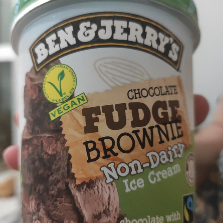 photo of Ben & Jerry's Chocolate Fudge Brownie Non-Dairy Ice Cream shared by @sametxe on  01 Jul 2021 - review