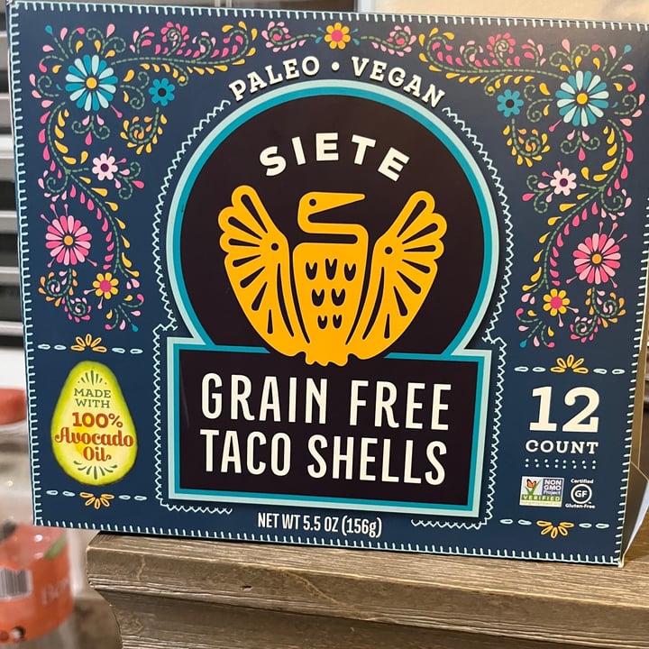 photo of Siete Family Foods Grain Free Taco Shells shared by @alexoxo on  11 Jan 2022 - review