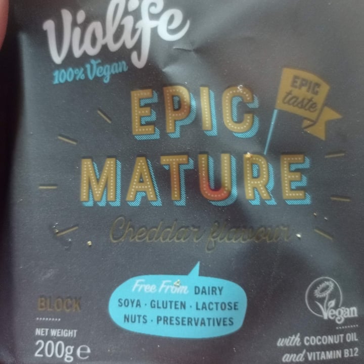 photo of Violife Epic Mature Cheddar Block shared by @eva-u on  03 Nov 2021 - review