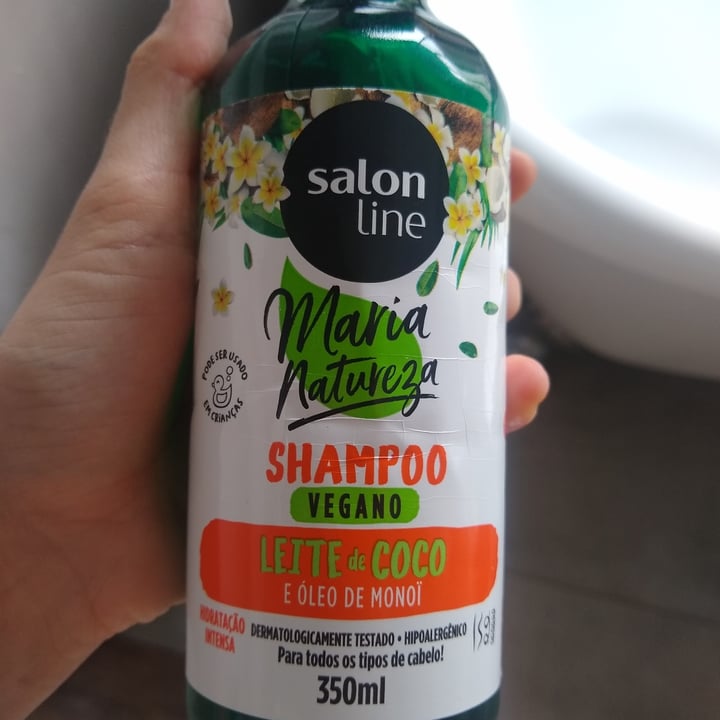 review photo of Salon line Maria natureza shampoo e condicionador shared by @mariaclaracastor on 29 Jan 2022 - review