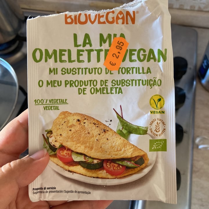 photo of Biovegan la mia omelette vegan shared by @alezoe on  24 Oct 2022 - review