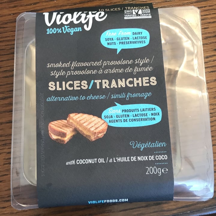 photo of Violife Smoked Provolone Slices shared by @cloudninelife on  07 Nov 2021 - review
