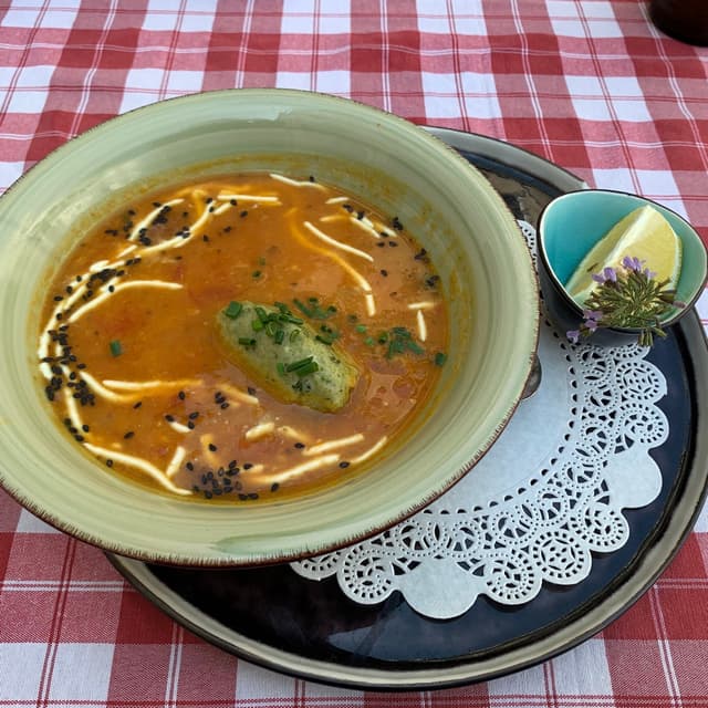 Photo of the dish “Marokkanische Linsensuppe”