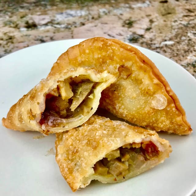 Photo of the dish “Turkey Dinner Empanada”