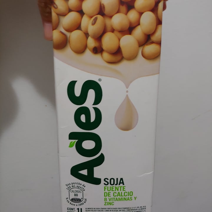 photo of Ades Leche de Soja sabor Natural shared by @arimahecha on  17 Jun 2020 - review