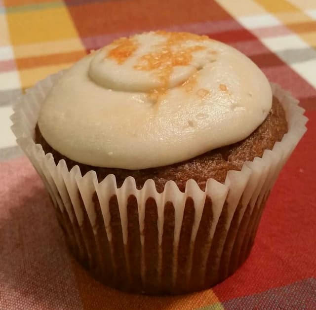 Photo of the dish “Vegan Carrot Cake Cupcake”