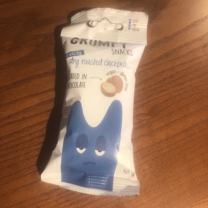 review photo of Grumpy Snacks Chocolate Coated Chickpeas shared by @1sabe11a on 25 Aug 2021 - review