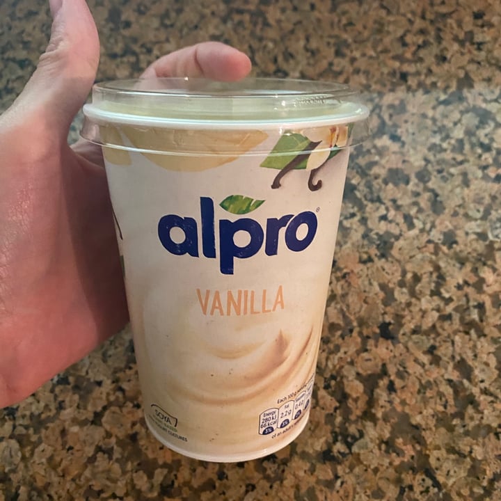 review photo of Alpro Vanilla yogurt shared by @adriandjackwithcoco on 23 Aug 2021 - review