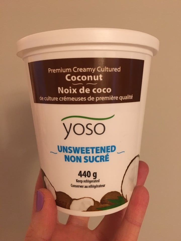 photo of Yoso Unsweetened Premium Creamy Cultured Coconut shared by @martag on  17 Jan 2020 - review