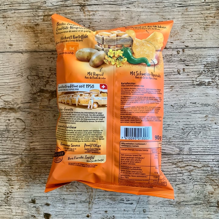 photo of Zweifel Paprika Original Chips shared by @catmoon on  26 Feb 2022 - review