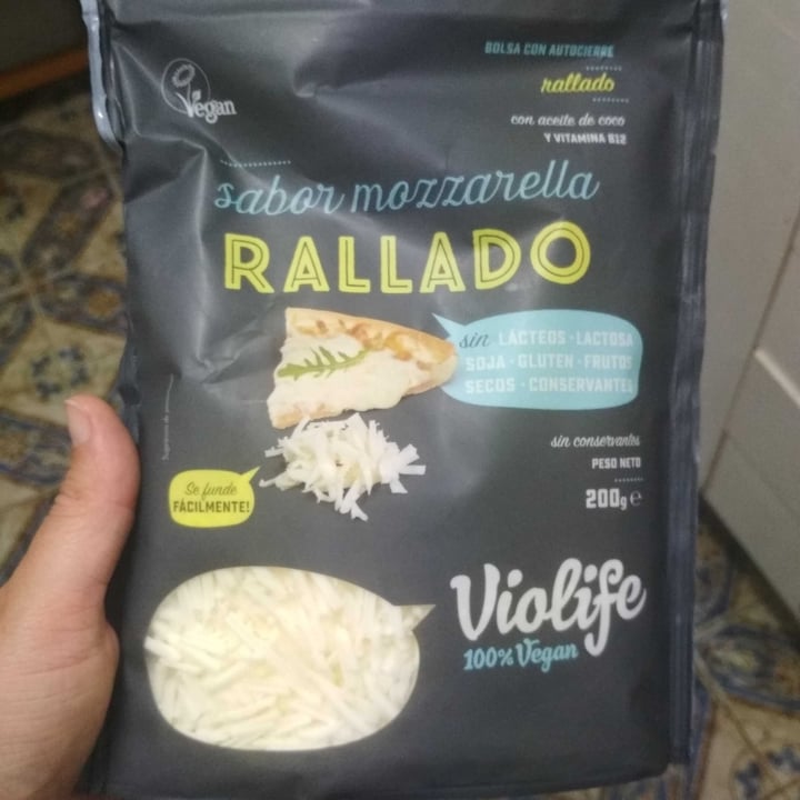 review photo of Violife Queso Rallado sabor a Mozzarella shared by @raq993 on 18 Sep 2020 - review