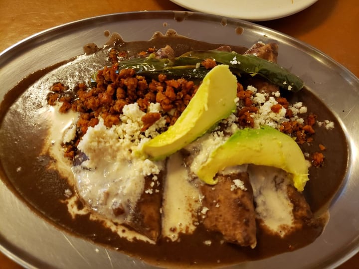photo of Yug Vegetariano Enfrijoladas shared by @janettecarrillo on  14 Dec 2019 - review