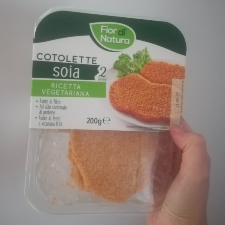 photo of Fior di Natura cotolette Soia shared by @schiller4u on  03 Sep 2022 - review