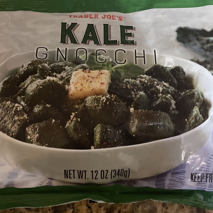 photo of Trader Joe's Kale gnocchi shared by @tempeh74 on  28 May 2022 - review