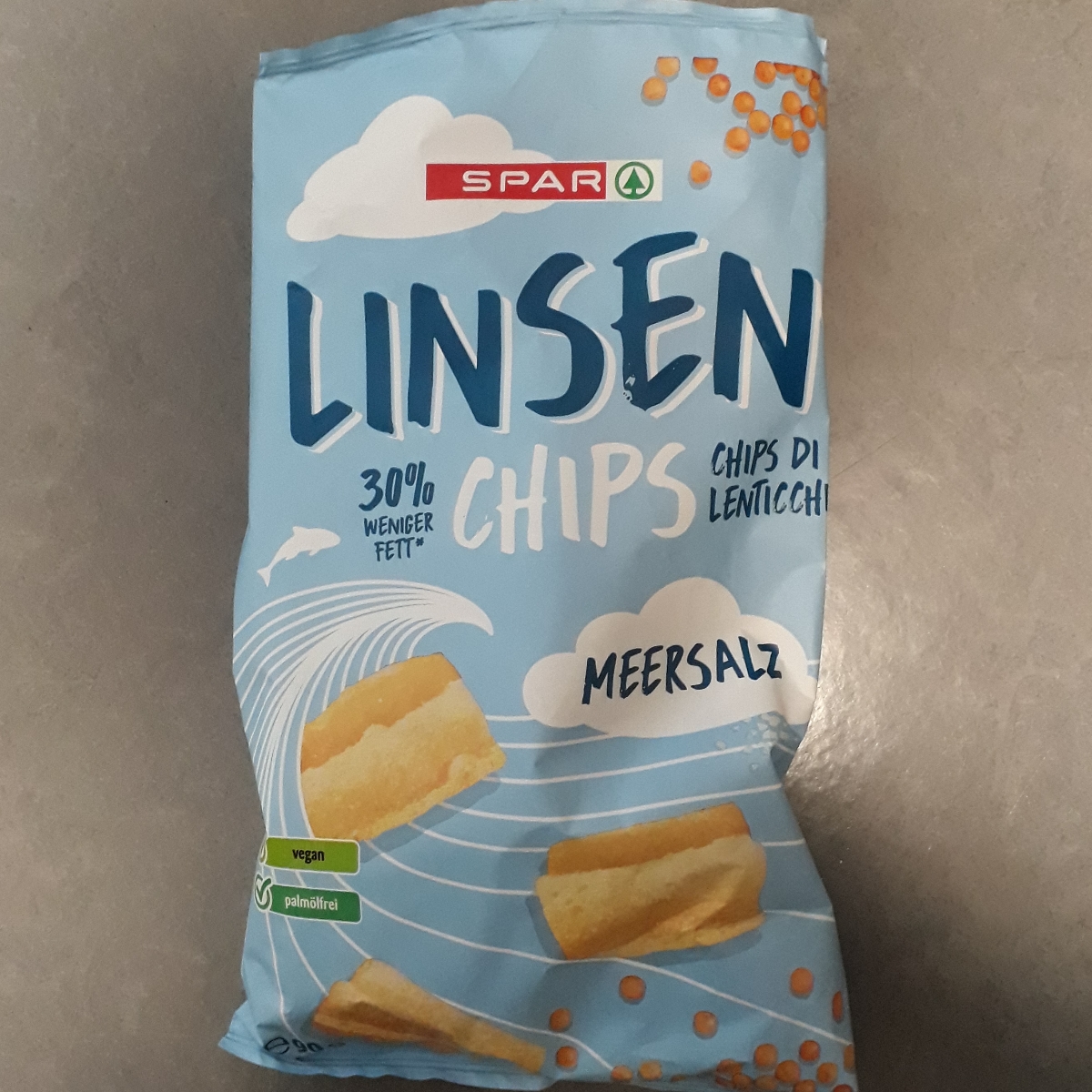 Spar Linsen Chips Meersalz Review