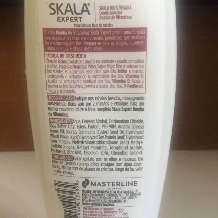 review photo of Skala Condicionador Bomba De Vitaminas shared by @juniorwaar on 29 Apr 2022 - review