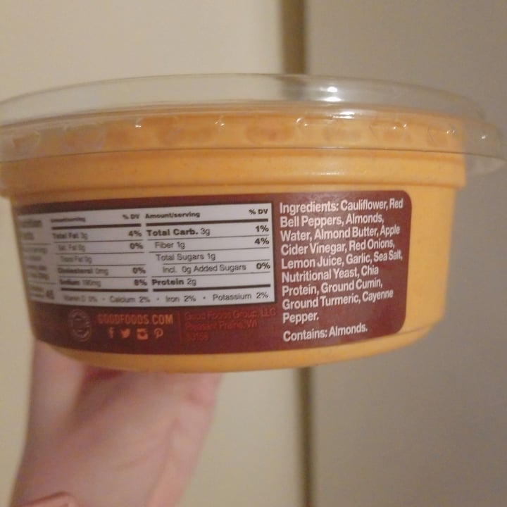 photo of Good Foods Queso style dip shared by @babydolldaydreams on  30 Aug 2022 - review