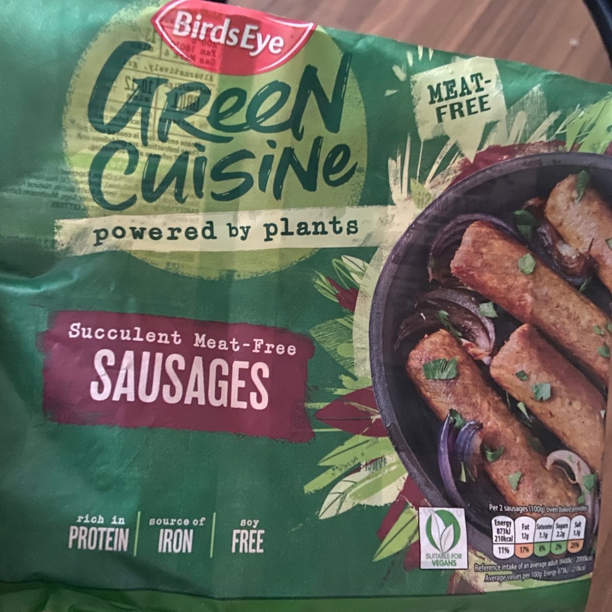 Green cuisine sausages from BirdsEye - Vegan Product Reviews & Ratings ...