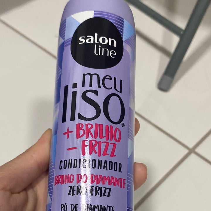 review photo of Salon line Condicionador Meu Liso +brilho -frizz shared by @ale2023 on 24 Jul 2022 - review