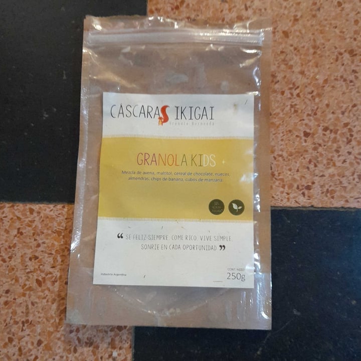 photo of cascaras ikigai Granola kids shared by @gonengel on  30 May 2022 - review