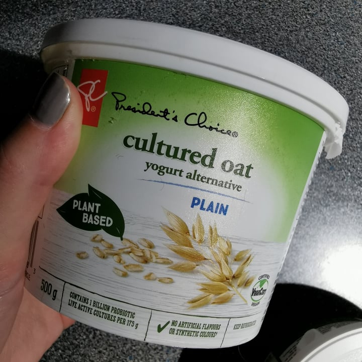 review photo of President's Choice Cultured oat yogurt alrernative shared by @virginieparenteau on 23 Oct 2021 - review